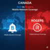 Bell vs Rogers Mobile Network Coverage in Canada