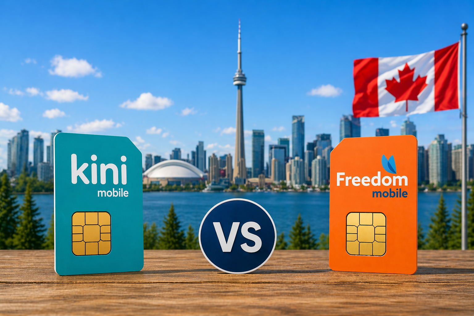 Kini Mobile vs Freedom Mobile plans in Canada (2026) - Topicks.ca